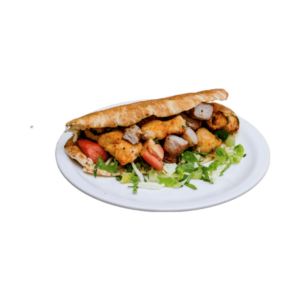 Pork and chicken kebab